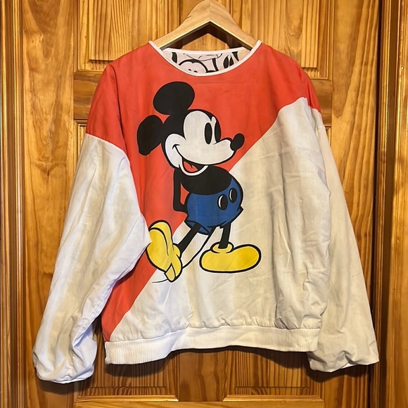 Mickey Mouse Reversible Color-block Sweatshirt - Picture 1 of 11